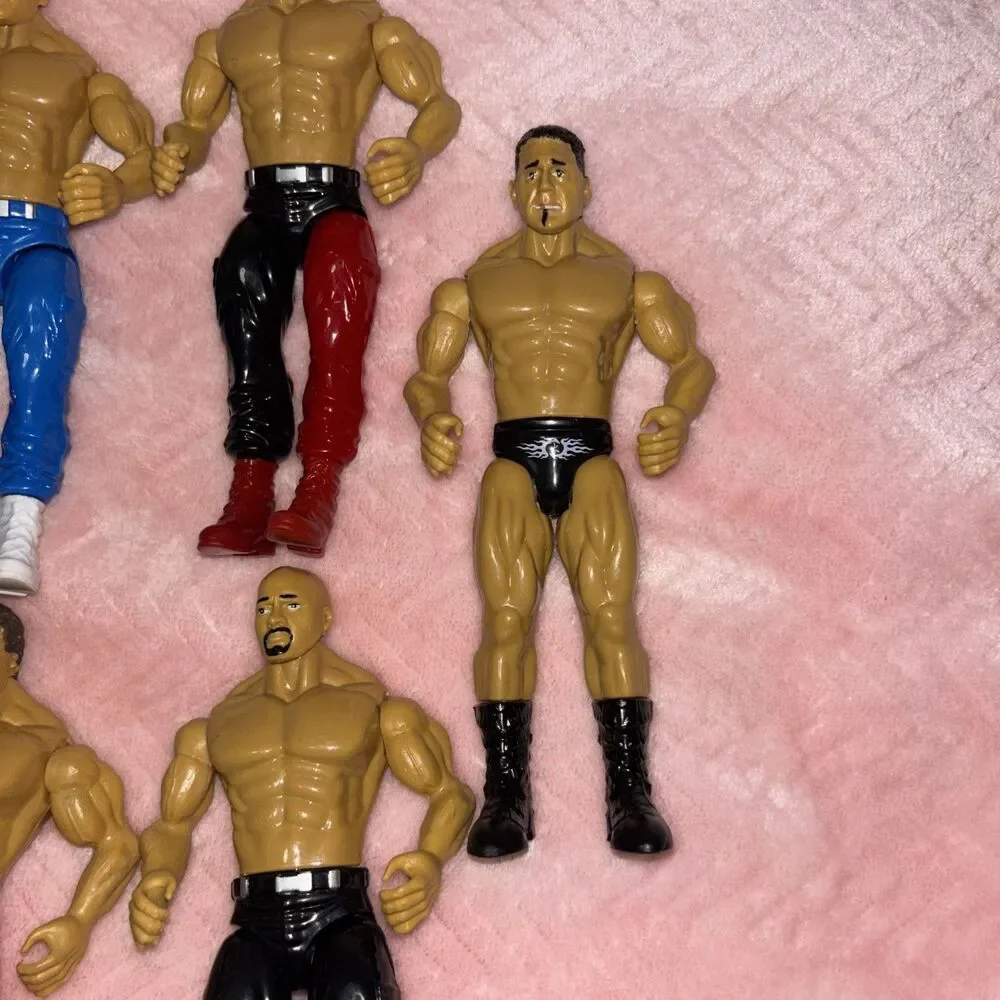 Unbranded wrestling action